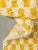 Tiny Lemon Check Berber Rug, 2010s For Sale - Image 6 of 9