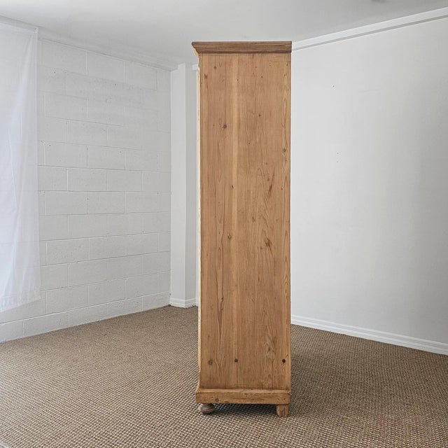 Antique English Pine Single Door Cupboard For Sale - Image 14 of 15