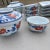 20th Century Hand Painted Japanese Chrysanthemum Dinnerware- 64 Pieces For Sale - Image 4 of 9