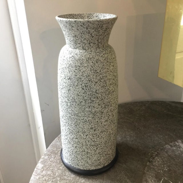 Alfiero Mangani Granite Finish Ceramic Vases - A Pair For Sale In Miami - Image 6 of 8