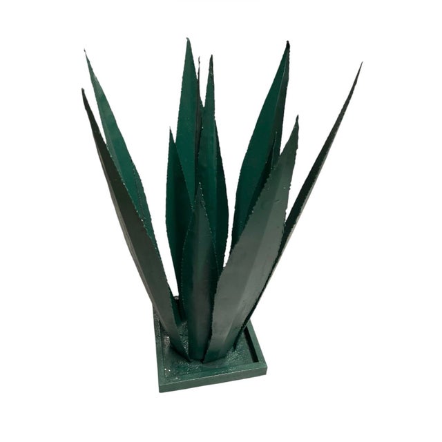 Add a bold, evergreen structural element to your landscape or interior with this handcrafted Moroccan Sculptural Metal...