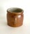 Early 20th Century 1950s French Burgundy Stoneware Pot For Sale - Image 5 of 9
