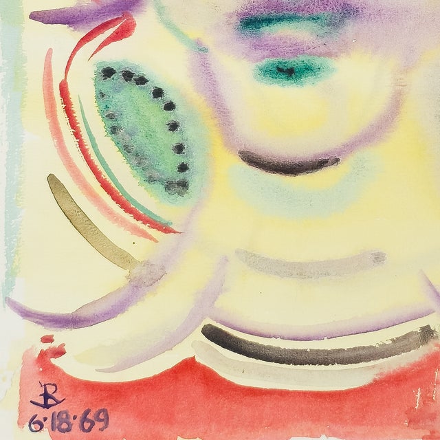Portrait of a Lemon Lady - Robert Lohman, C. 1969 For Sale - Image 4 of 8