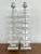 Mid-Century Modern Vintage Stacked Lucite Blocks Lamps - A Pair For Sale - Image 3 of 12