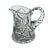 American American Brilliant Period Cut Glass Water Pitcher Pinwheel Pattern For Sale - Image 3 of 12