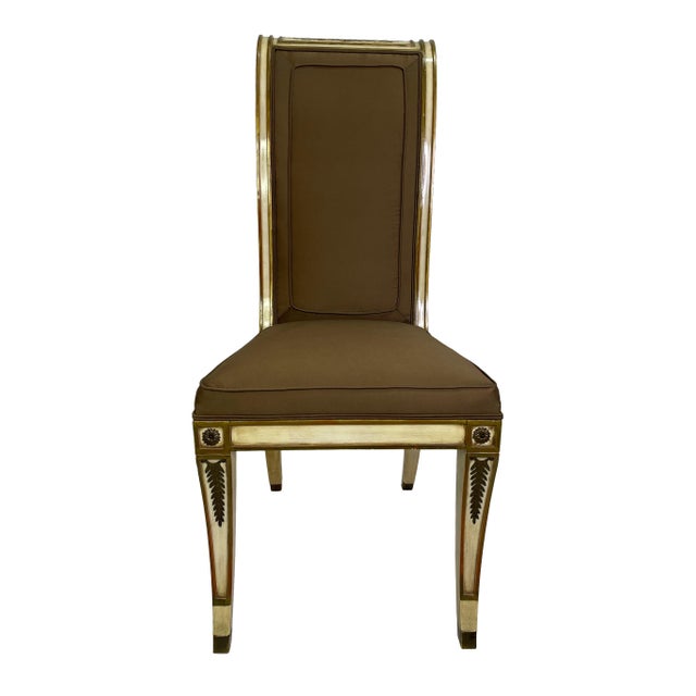 Mid-20th Century Directoire-Style Dining Chairs, Set of 6 For Sale - Image 4 of 16
