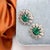 These remarkable and beautiful earrings were created by the german henkel and grossé company for christian dior in 1963....