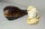 Share Antique 19th Century Carved Meerschaum Victorian Lady Figural Smoking Pipe For Sale - Image 4 of 13
