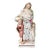 Antique Early 19th Century English Georgian Staffordshire Pearlware Figure of Faith With Two Children and a Baby 1800 For Sale