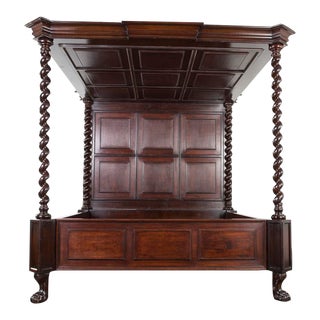 Vintage Custom Designer Phyllis Morris King Bed For Sale
