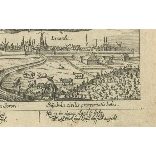 Leeuwarden, 1625, Paper For Sale - Image 5 of 10