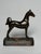 English Vintage English Traditional Small Cast Iron Horse Copper/Bronze Finish Figurine For Sale - Image 3 of 11