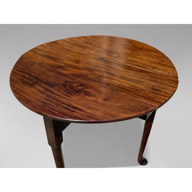 George II Mahogany Leaf Table, 1760s For Sale - Image 3 of 6