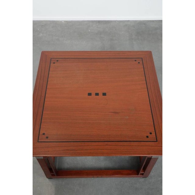 Art Deco Decoforma Series Square Side or Coffee Table from Schuitema For Sale - Image 6 of 16