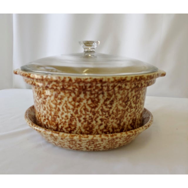 Roseville Pottery, Ohio Friendship Pottery Oven Proof Dishes, Set of 2