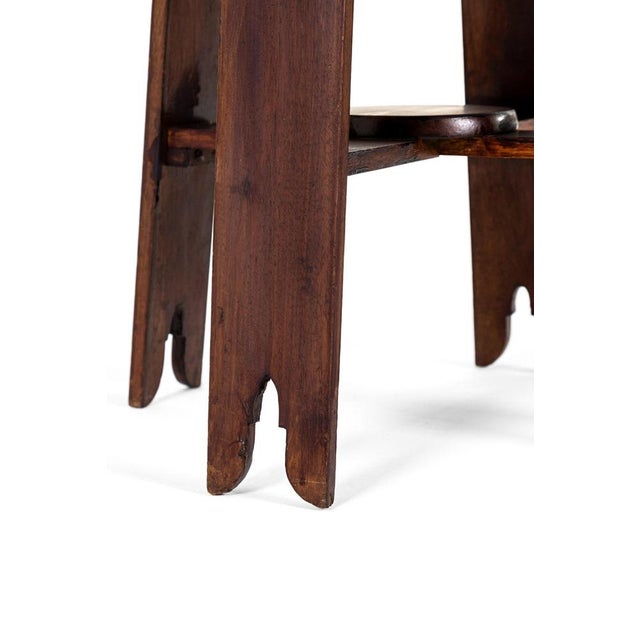 Arts & Crafts Mahogany Plant Stand For Sale - Image 11 of 13