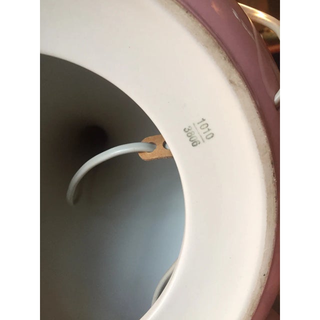 Large Ceramic Table Lamp from Royal Copenhagen, 1970s For Sale - Image 6 of 8