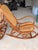 Brown Vintage Bentwood Cane Rockers | Art Nouveau / Victorian Conservatory Style | Pair For Sale - Image 8 of 9