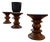 Eames Turned Stools for Herman Miller — Complete Set of Three For Sale