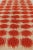 Red Vintage Turkish Tulu Shag Runner in Ivory and Orange - Rug & Kilim For Sale - Image 8 of 10