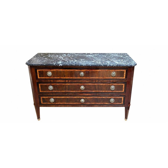 Directoire-Style Commode with Drawers For Sale - Image 4 of 18