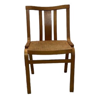 Vintage Wooden Chair from TON For Sale