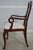 Queen Anne Set of 6 Kindel Queen Anne Mahogany Dining Room Chairs For Sale - Image 3 of 18