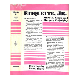 "Etiquette, Jr." 1939 Clark, Mary E. And Quigley, Margery C.