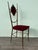 Brass dining chair for Chiavari, Italy, 1960s. Graphic design by Chiavari. Impressive Italian design, typical of the...