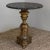 Antique Italian Neoclassical Gilded Faux-Marble Lamp Table For Sale - Image 13 of 13