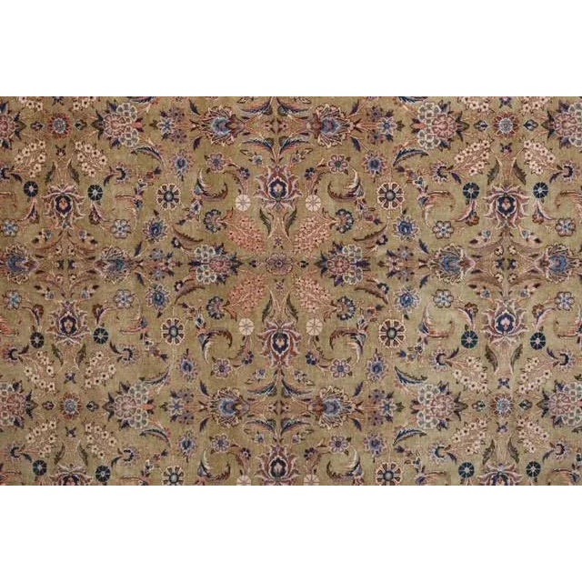 1940s Vintage Persian Kashan Rug For Sale In New York - Image 6 of 8