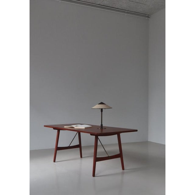 Danish Modern Desk or Dining Table by Børge Mogensen. Designed in 1952 for Søborg Møbelfabrik "Model 152" nicknamed...