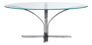 Chrome Coffee Table, 1970s
