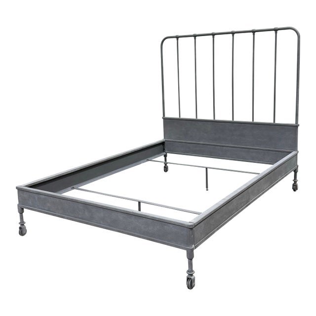 Full Size Luay Al Rawi for Restoration Hardware Dutch Industrial Bed Frame For Sale