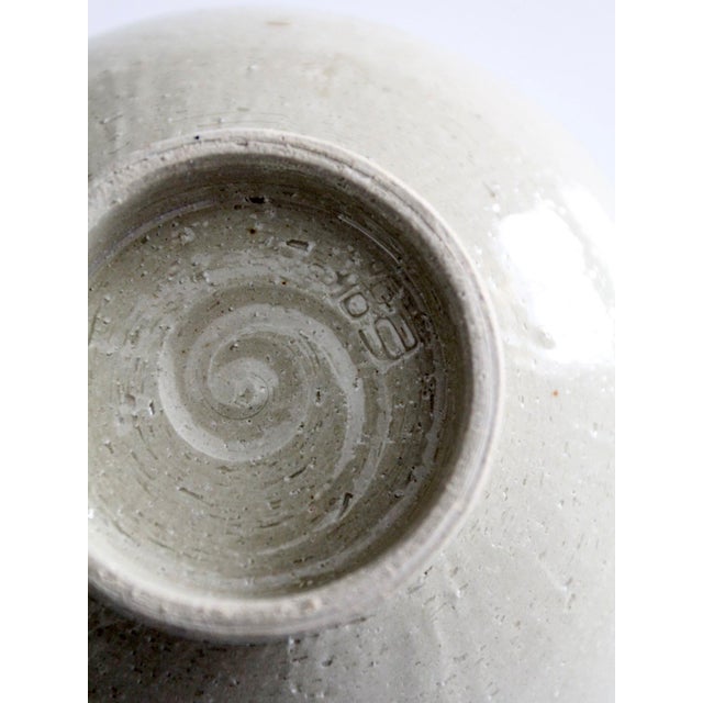 Vintage Handmade Studio Pottery Bowl For Sale - Image 11 of 11