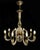Here is a great classic chandelier from 1980 designed by Barovier & Toso. This chandelier in massive Murano glass with...