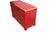 A 1970's hard to find mid-century campaign-style cabinet by Directional. The three drawer cabinet is finished in a bold...