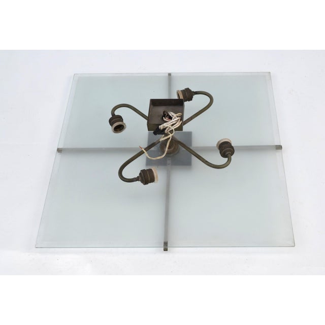 Modern Ceiling Light by Elmar Berkovich for Metz & Co., 1932 For Sale - Image 3 of 6