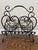 Vintage Wrought Iron Scroll Magazine Rack | Tuscan & Mediterranean Style For Sale - Image 10 of 12