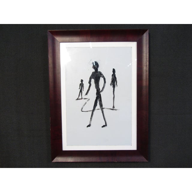Stick Figure Painting For Sale - Image 4 of 6