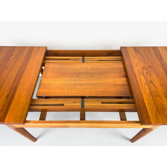 Extendable Teak Dining Table from Glostrup, 1970s For Sale - Image 9 of 18