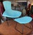 Nothing beats the comfort and style of this Harry Bertoia bird chair and ottoman. Manufactured in the 60s by Knoll, this...