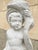 Early 20th Century Italian Classical Carved Marble 31" Cherub Dolphin Garden Fountain Statue For Sale - Image 4 of 13
