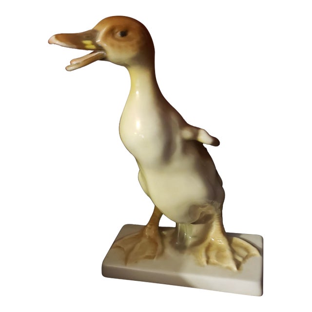 Mid 20th Century The Classic Rose Collection - Rosenthal Germany Duckling Figurine For Sale