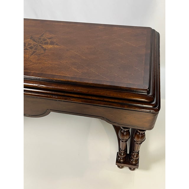 Late 20th Century John-Richard "European Crossroads" Inlay Console Table For Sale - Image 11 of 18