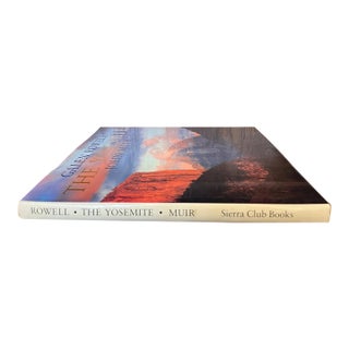 Late 20th Century The Yosemite John Muir Galen Rowell Photography Book Sierra Club Hardcover HC For Sale