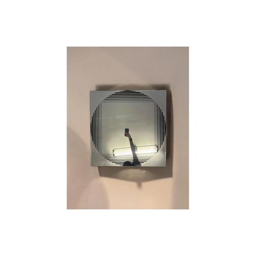 Brama Mirror by Gianni Celada for Fontana Arte, 1970s, in Good conditions. Designed 1970 to 1979