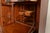 Antique Victorian Carved Oak Smoker's Display Cabinet With Drop Front Desk, Circa 1900 For Sale In South Bend - Image 6 of 13