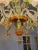 Gold 1940s Hand Blown Murano Glass Chandelier For Sale - Image 8 of 11