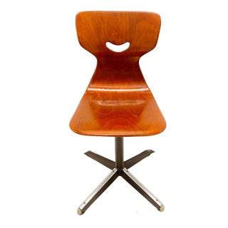 Vintage Smyle Kids Chair by Adam Stegner for Pagholz Flötotto, 1950s For Sale